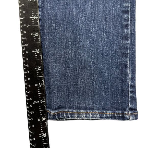 Lauren Ralph Lauren Jeans Women's 8 Ralph Premier Straight Darkwash Blue Skinny - Picture 8 of 8
